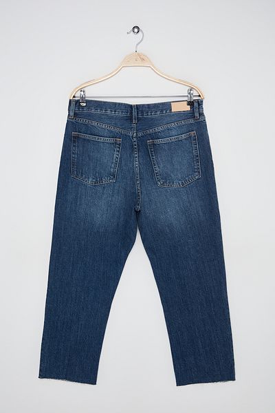 MANGO Woman Pantaloni de damă bleumarin 27100761