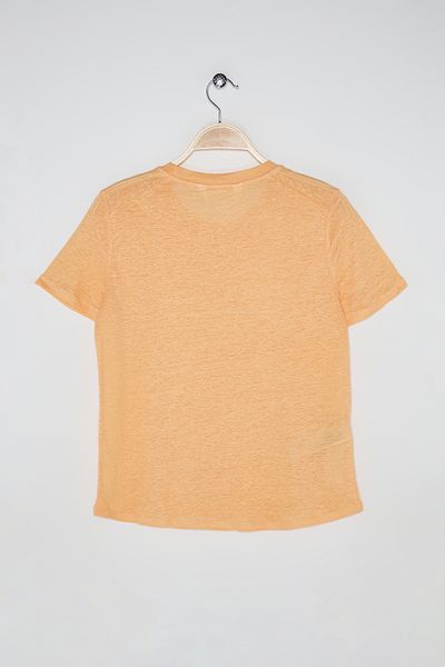 MANGO Woman Tricou portocaliu pentru femei 27705800