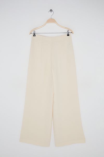 MANGO Woman Women's Natural Trousers