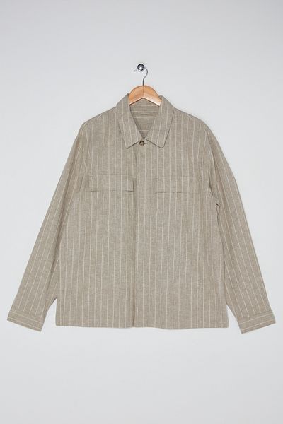 MANGO Man Braune Herrenjacke