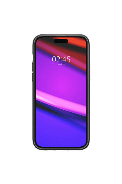 Spigen iPhone 15 / 14 / 13 Kılıf Mag Armor MagFit MagSafe özellikli Matte Black - ACS06815