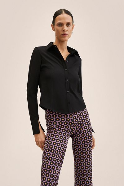 MANGO Woman 27032535 ​​Ženy/Dívky Černá
