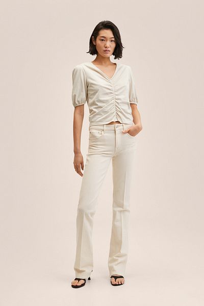 MANGO Woman 27047117 Női / Lányok Világos/Pasztellszürke