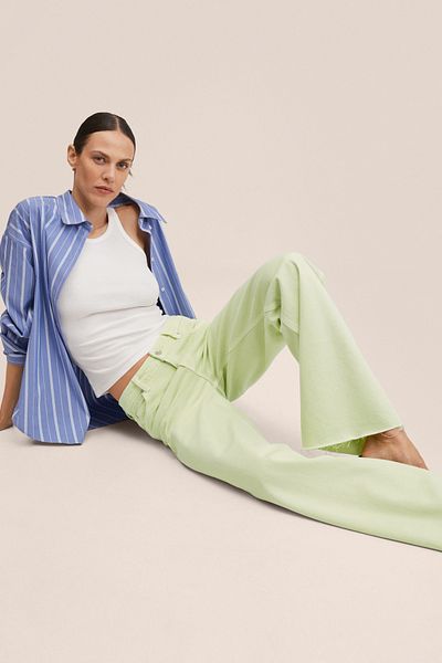 MANGO Blugi de damă galbeni 27054007
