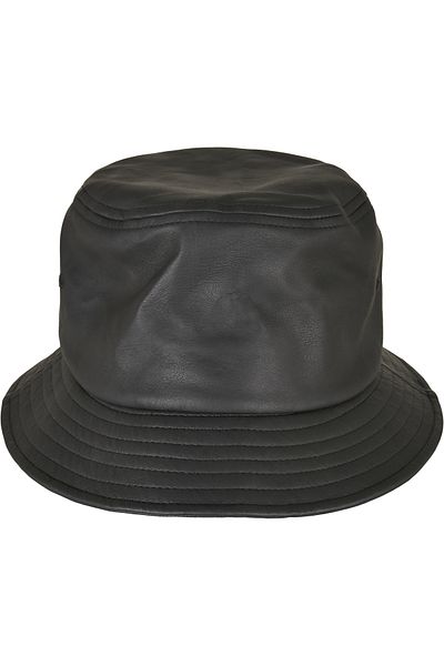 Flexfit Bucket Hat Imitation Leather Bucket Hat