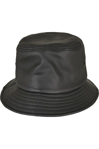 Flexfit Bucket Hat Imitation Leather Bucket Hat