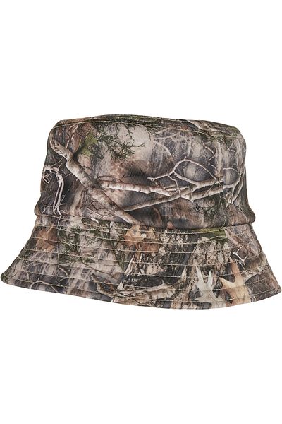 Flexfit Bucket Hat Sherpa Real Tree Camo Reversible Bucket Hat