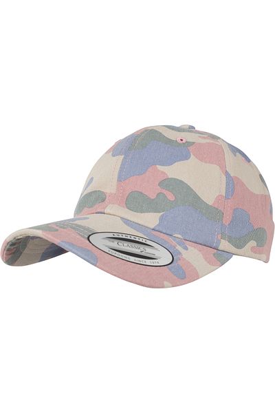 Flexfit Accessoires Low Profile Baumwoll-Camouflage-Cap