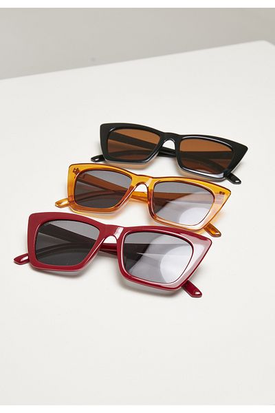 Urban Classics Unisex-Sonnenbrille Tilos 3er-Pack