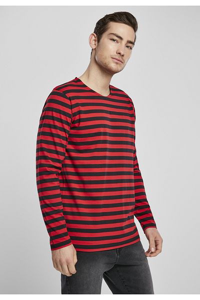 Urban Classics Herren Regular Stripe LS