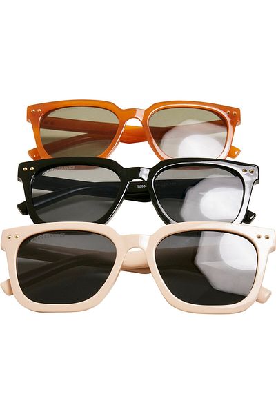 Urban Classics Unisex Sunglasses Chicago 3-Pack