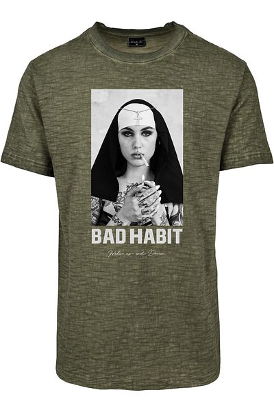 Mister Tee Herren Bad Habit Tee