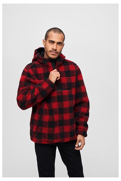 Brandit Herren Teddyfleece Worker Pullover Jacke