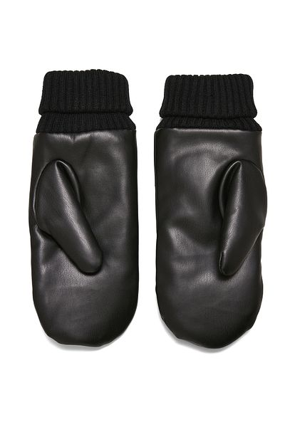 Urban Classics Unisex Puffer Imitation Leather Gloves