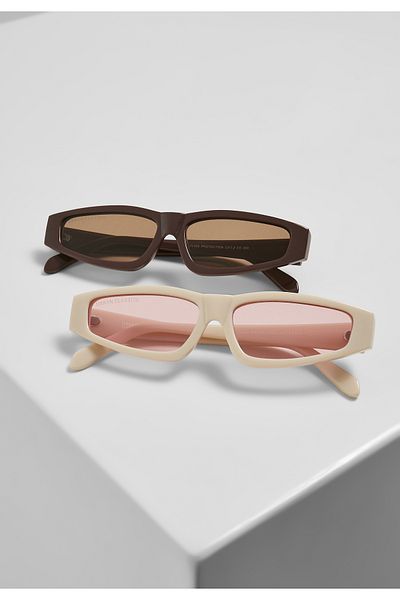 Urban Classics Unisex-Sonnenbrille Lefkada 2er-Pack