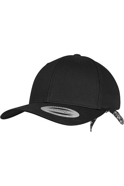 Flexfit Snapback Curved Bandana Tie Snapback