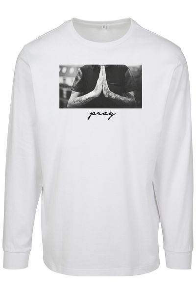 Mister Tee Herren Pray Longsleeve
