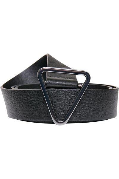 Urban Classics Accessoires Gürtel aus Kunstleder mit dreieckiger Schnalle
