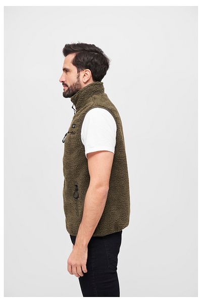Brandit Herren Teddyfleece Weste Men