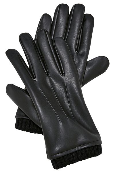 Urban Classics Unisex Sentetik Deri Temel Eldivenler