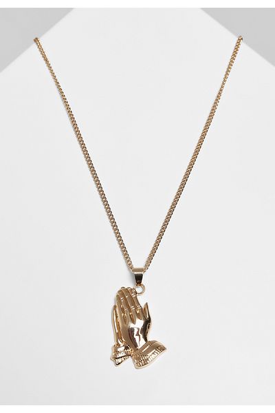Urban Classics Accessoires Pray Hands Halskette