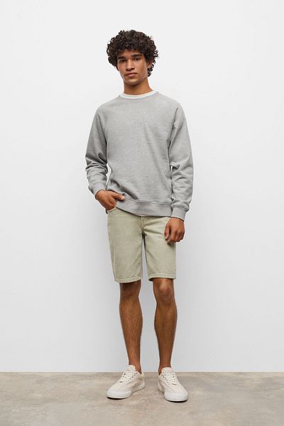 MANGO Kids Sweatshirt für Jungen in Metallgrau