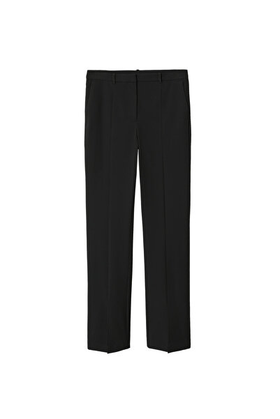 MANGO Siyah Kadın Pantolon 37034385