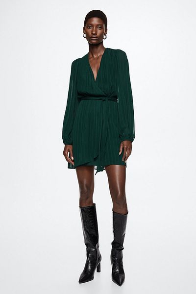 Stradivarius Green Dresses Styles Prices Trendyol