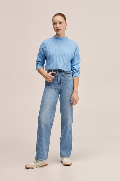 MANGO Kids 27000958 Pullover und Strickjacken Blau
