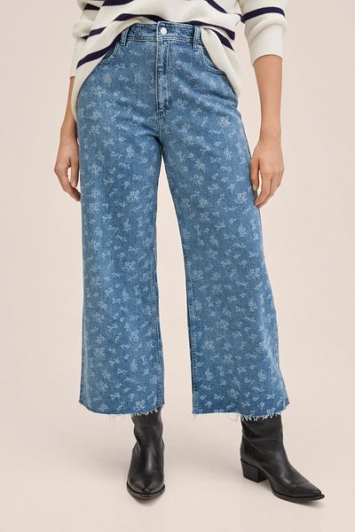 MANGO 27094014 Blugi Medium Blue