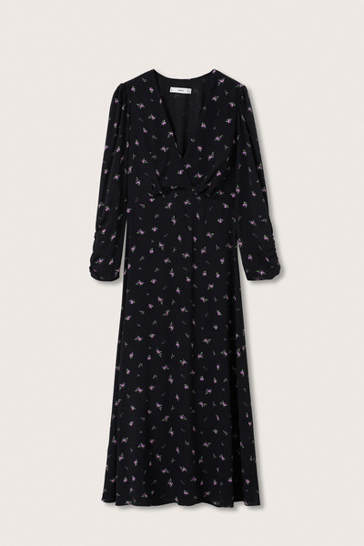 MANGO 27004016 Šaty a kombinézy Černá