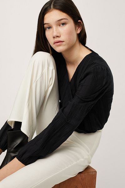 MANGO Kids 27051124 Hemden Schwarz