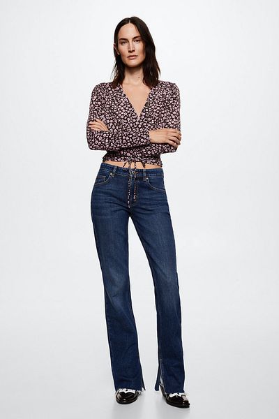 MANGO Woman Ροζ Γυναικείο T-Shirt 37905824