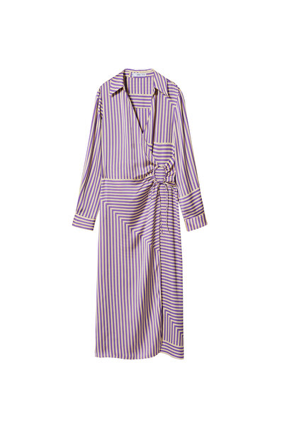 MANGO Woman Mor Kadın Elbise 37032885