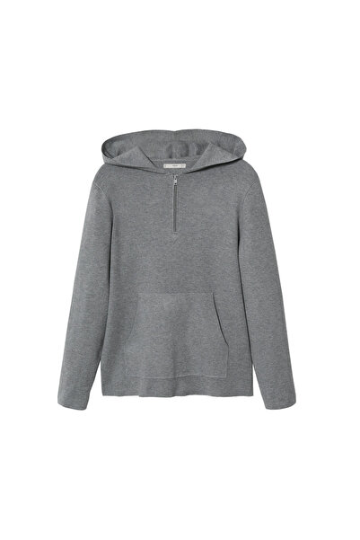 MANGO Man Gray Men's Sweater 37034007