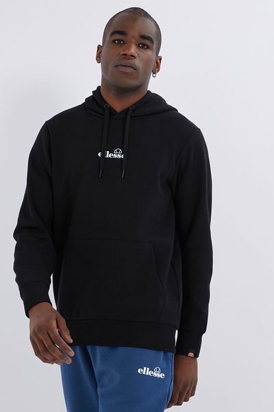 Ellesse Herren Hoodie, PERSHUTA - Sweatshirt, Kapuze, Tasche, Logo, lang, einfarbig