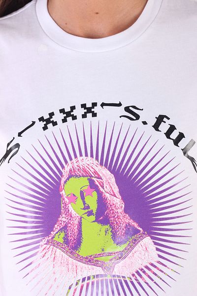 Diesel T-Shirt Damen/Mädchen Weiß