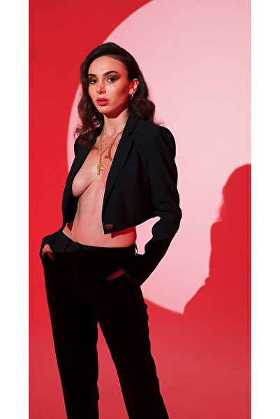 Faruk KADIN TAKIM ELBİSE SİYAH