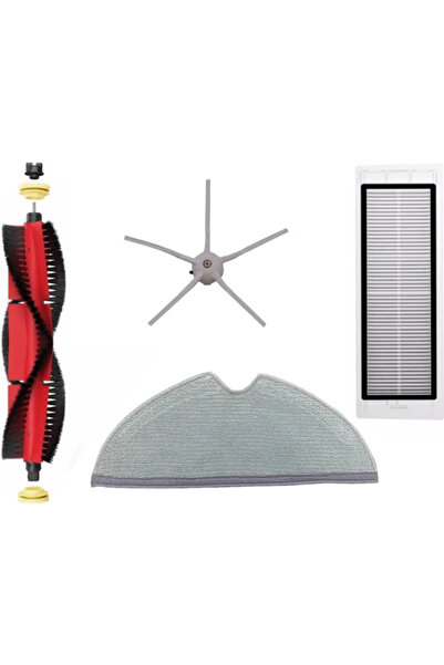 srfn ticaret Set de 4 piese pentru măturător și completare compatibil cu Robo...