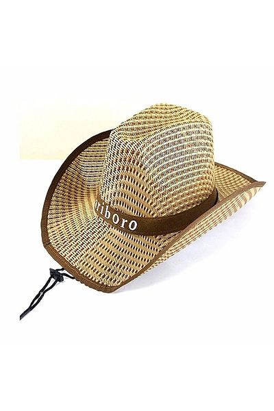 Toptancı Amca HAT COWBOY / MANLBDRO STRAW PHOTER SUN HAT Unisex