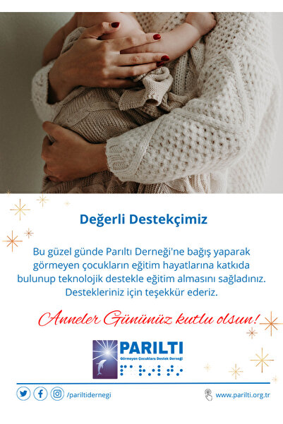 Anneler Günü Dijital Destek Kartı
