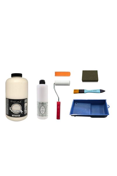Cadence 2 Liter Taffy Paint 500ml Matte Varnish Set