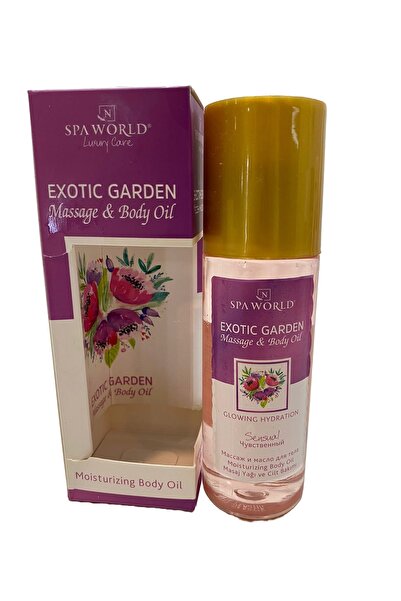 SPA WORLD Egzotik Bahçe Masaj Yağı Luxury Care Massage & Body Oil Exotıc Garden