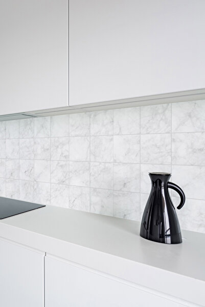 DECORIO HOME Mutfak Tezgah Arası Kaplama - Duvar - Fayans - Banyo - Çok Amaçlı Kaplama Folyosu