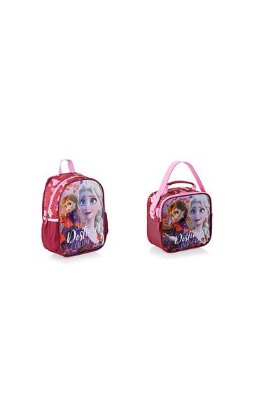 Frozen Licensed Kindergarten Bag Single Compartment HAWK MY DESTINY AND FEEDING BAG
