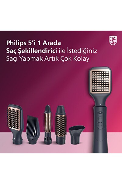 Philips BHA530/00 5000 Serisi 5'i 1 Arada Argan Yağlı Saç Şekillendirici