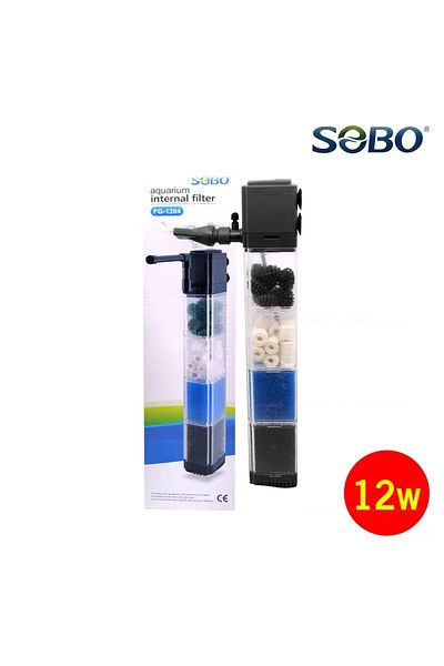 Sobo FG-1204 Aquarium Internal Filter - 12W, 880Lt/H