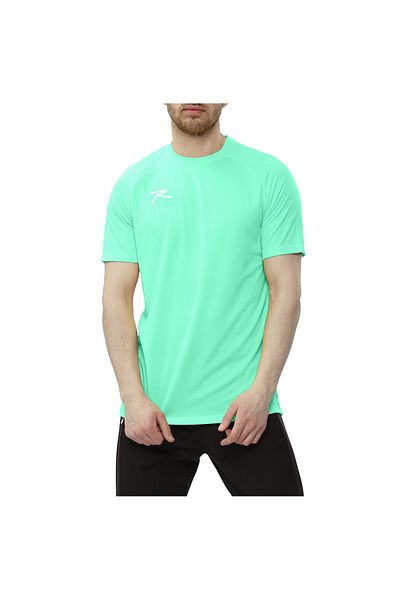 raru Ανδρικό μπλουζάκι Velox Green - Κοντό μανίκι, τεχνικό ύφασμα