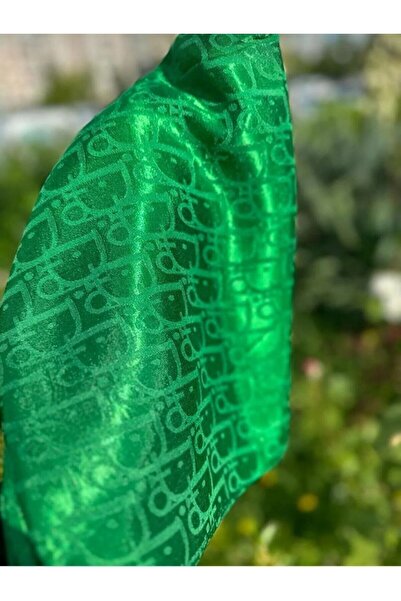 Nilbutik Γυναικείο σάλι Hijab Μεταξένιο γυαλιστερό Ζακάρ με σχέδιο