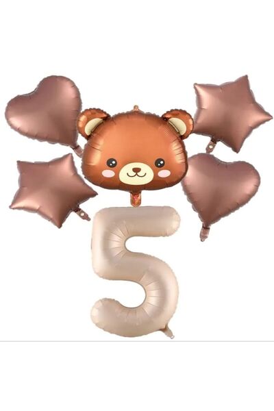 DÜVENCİ TİCARET SET DE BALONI CU FOIL CU CAP DE URȘU DRĂG